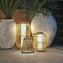 Voir la diapositive 6 : Lumisky Lanterne solaire MARIEL Marron Rotin 27x27x H40cm
