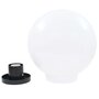VIDAXL Lampe a LED sous forme de boule 2 pcs Spherique 30 cm PMMA