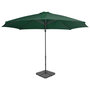 Voir la diapositive 1 : VIDAXL Parasol de jardin avec base portable vert