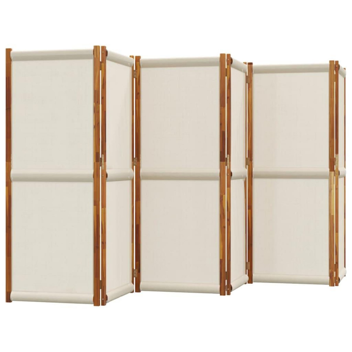 VIDAXL Cloison de separation 6 panneaux gris clair 420x180 cm