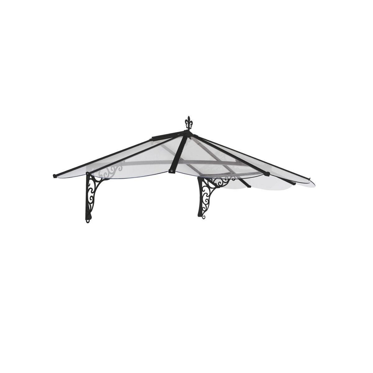 Canopia by PALRAM Marquise - Noire - 125x174-5cm - IRIS 1780