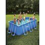 Voir la diapositive 2 : Habitat et Jardin Piscine tubulaire rectangle- LUDO 1 - 4 x 2 x 1 m - Filtration à cartouche