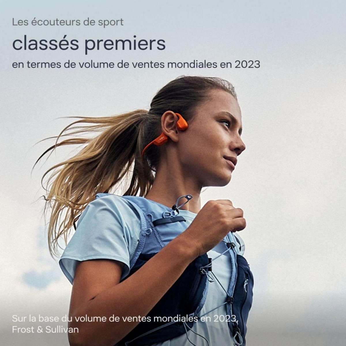 SHOKZ Casque OpenRun Pro 2 Mini Orange