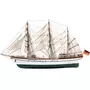  Maquette de bateau en bois : Gorch Fock