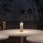 Voir la diapositive 4 : Lumisky Lampe de table design FIREWORK Blanc Aluminium H23,5cm