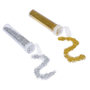 Voir la diapositive 2 : Paris Prix Lot de 6 Tubes  Paillettes  10cm Or & Argent