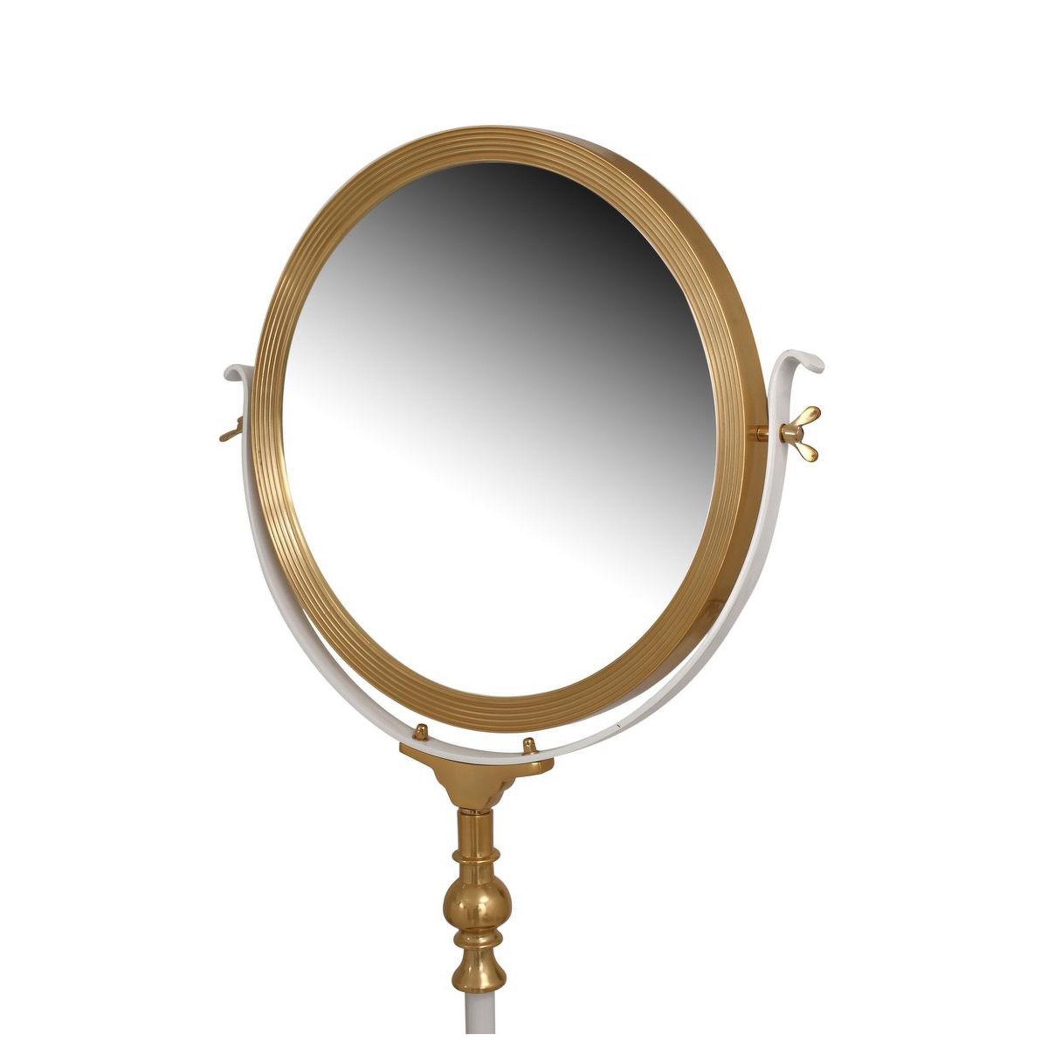 Voir la diapositive 2 : Paris Prix Miroir sur pied design  eleganca  173cm blanc