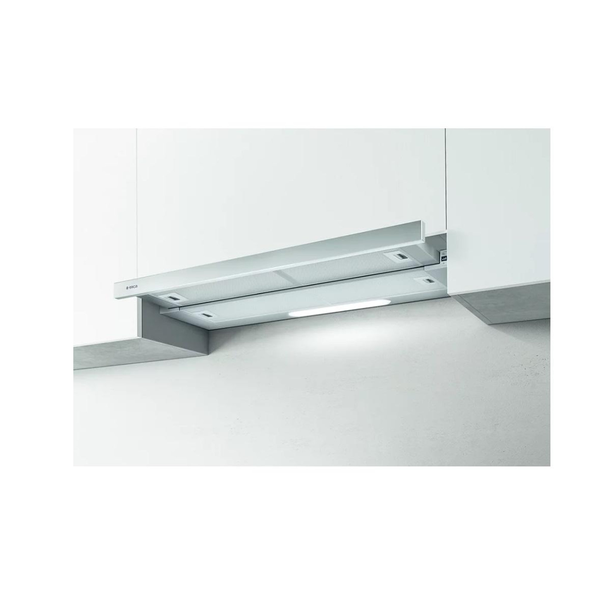 Voir la diapositive 3 : ELICA Hotte escamotable 90cm 63db 535m3/h inox - elite35grixa90