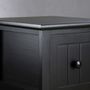 Voir la diapositive 4 : IDIMEX Table de chevet TREYA avec 2 tiroirs en bois