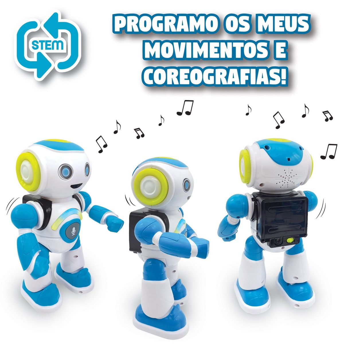 Lexibook POWERMAN JR. Robot Programmable (Portugais)