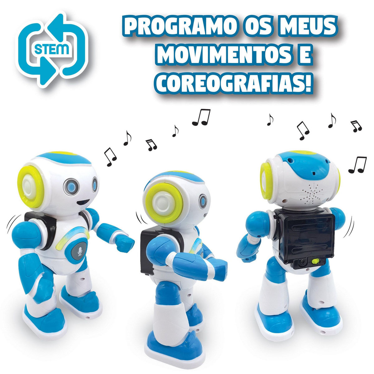 Lexibook POWERMAN JR. Robot Programmable (Portugais)