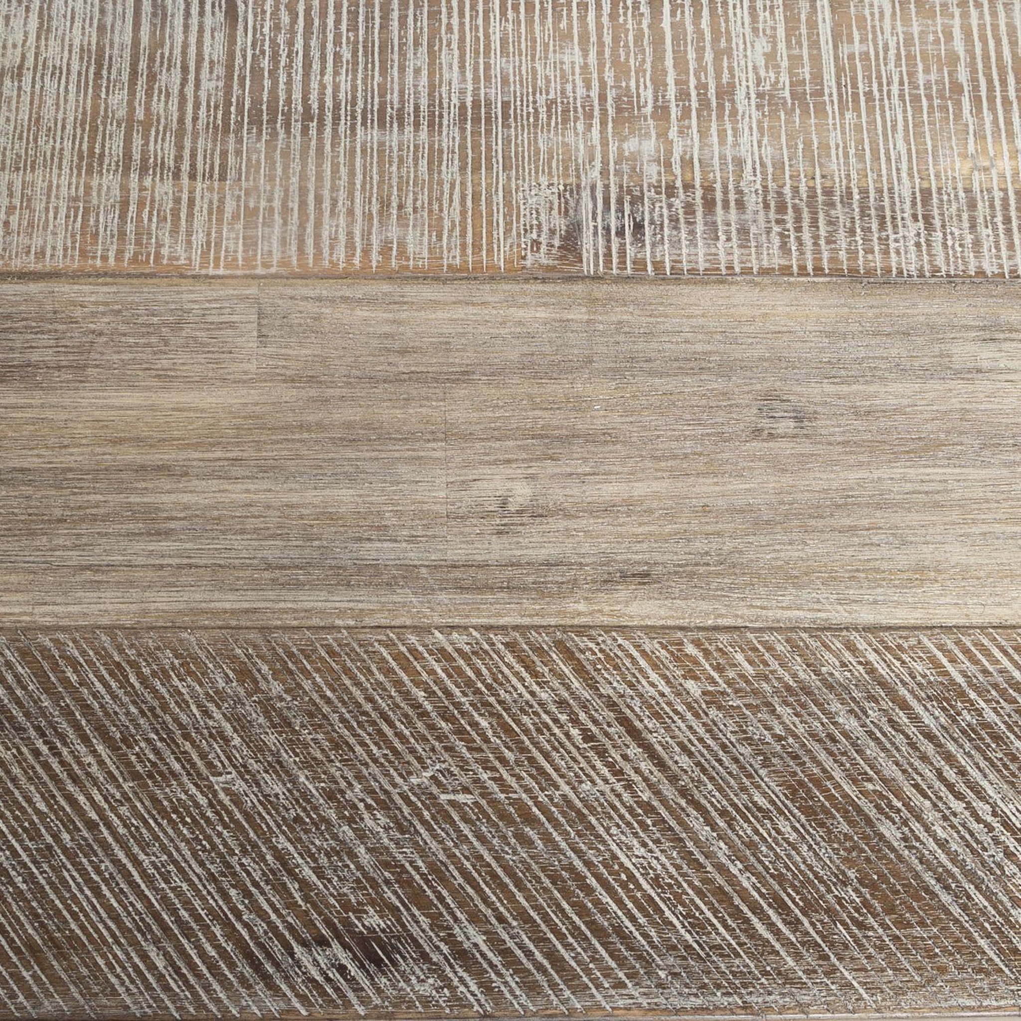 Voir la diapositive 6 : Atmosphera Kids Table à manger extensible banila en bois pour 6 à 10 personnes - marron