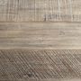 Voir la diapositive 6 : Atmosphera Kids Table à manger extensible Banila en bois pour 6 à 10 personnes - Marron