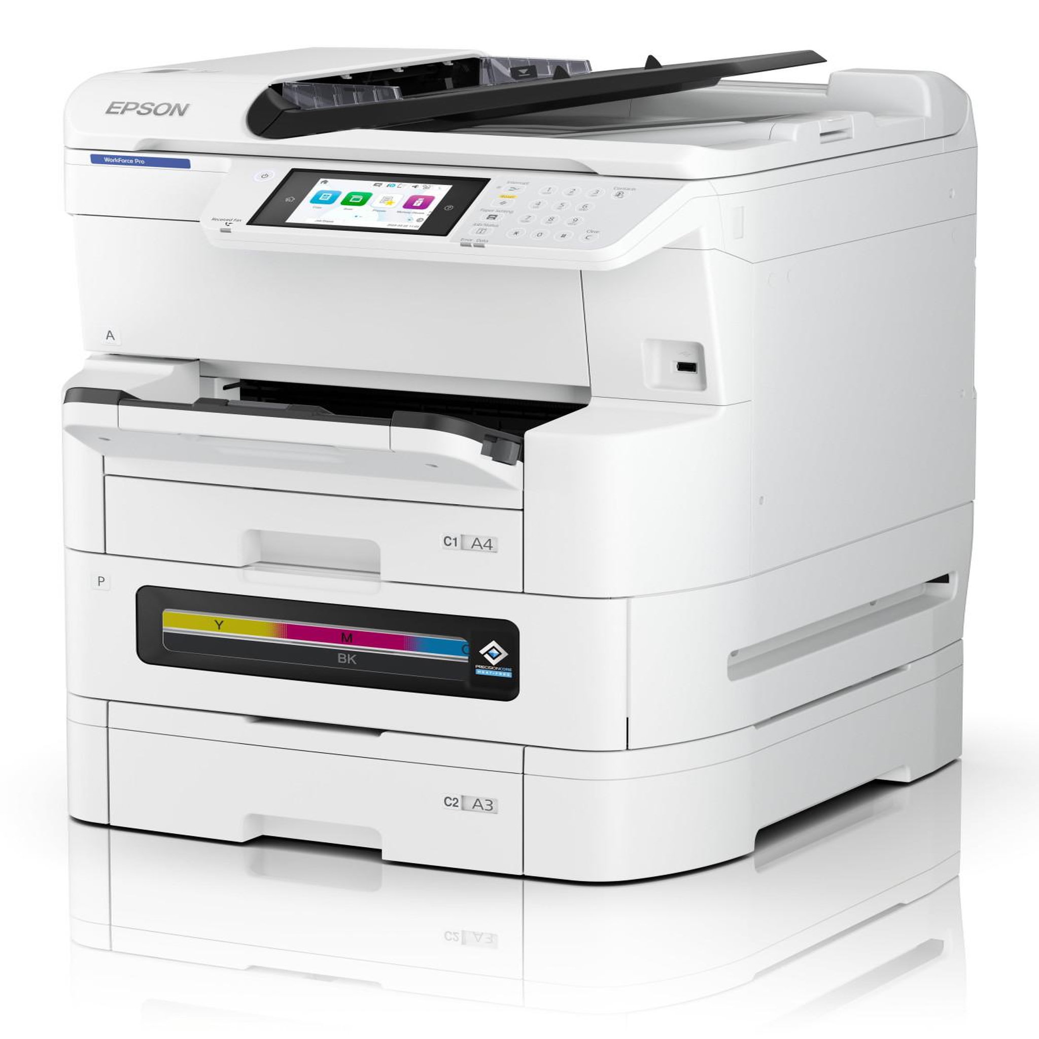 Voir la diapositive 3 : Epson Epson WorkForce Pro EM-C8100RDWF Jet d'encre A3 4800 x 1200 DPI Wifi