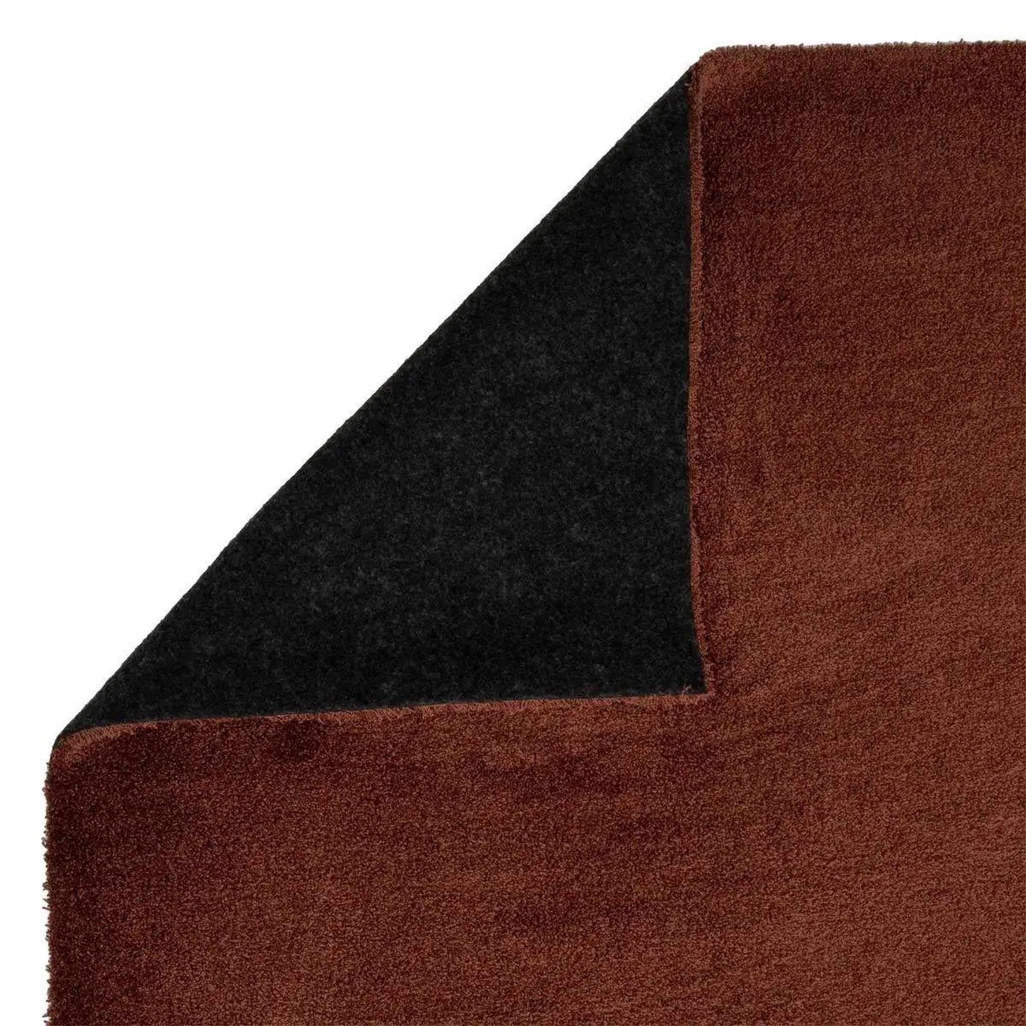 Voir la diapositive 2 : ATMOSPHERA Tapis déco uni  joanne  120x170cm terracotta