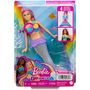 Voir la diapositive 3 : BARBIE Poupée mannequin Barbie Sirène Lumière de rêve