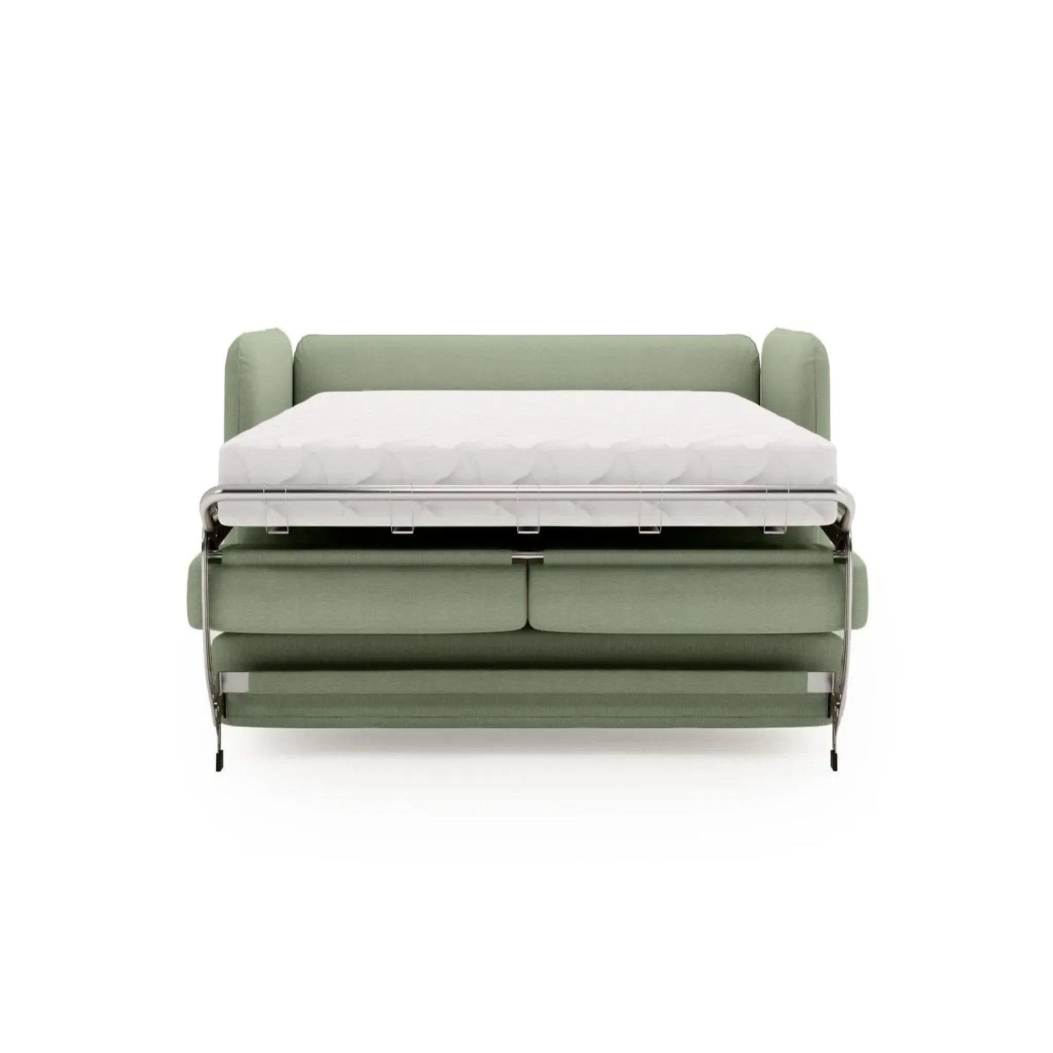Voir la diapositive 6 : CASANOVA PARIS Vicky - canapé droit convertible tissu lisse 2 places