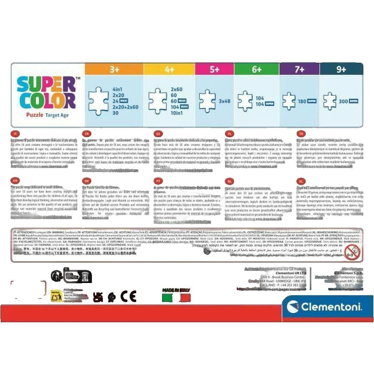 CLEMENTONI Puzzle Clementoni Super Stitch