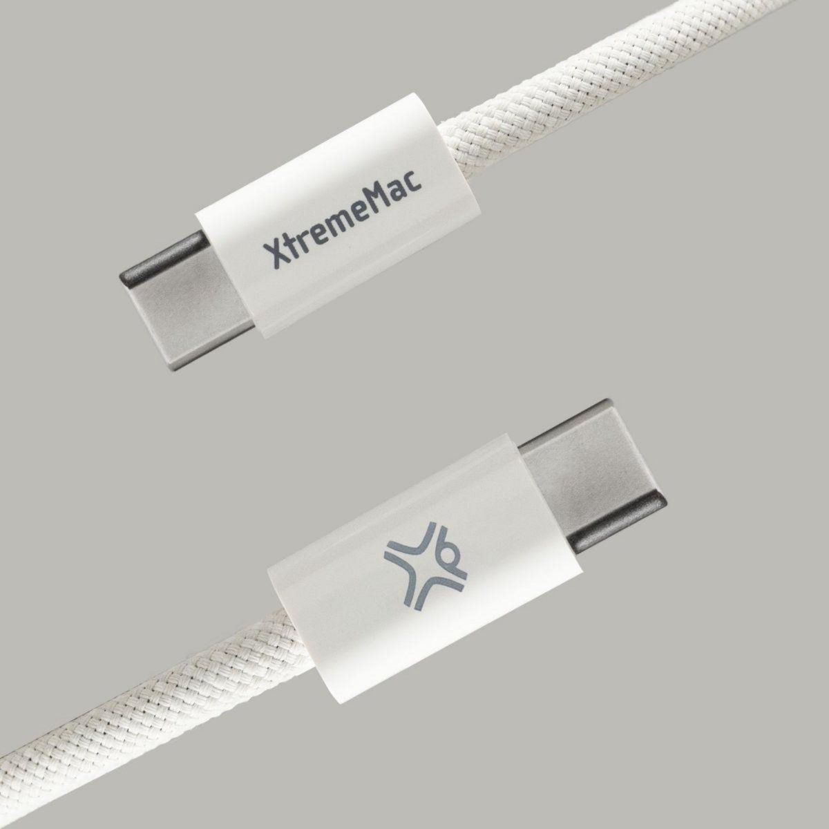 XTREMEMAC Câble USB C 2M blanc magnetique 60W