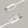 Voir la diapositive 4 : XTREMEMAC Câble USB C 2M blanc magnetique 60W