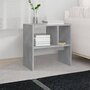 Voir la diapositive 4 : VIDAXL Table d'appoint Gris beton 50x30x50 cm Bois d'ingenierie
