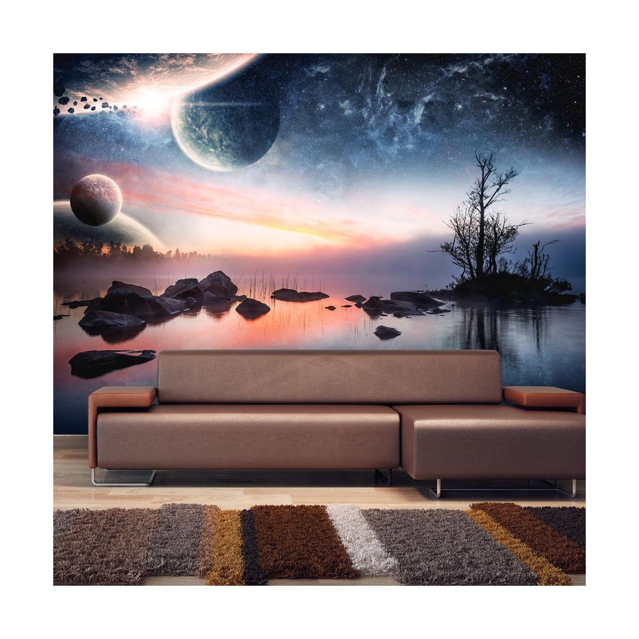 Voir la diapositive 1 : Paris Prix Papier peint  cosmic landscape