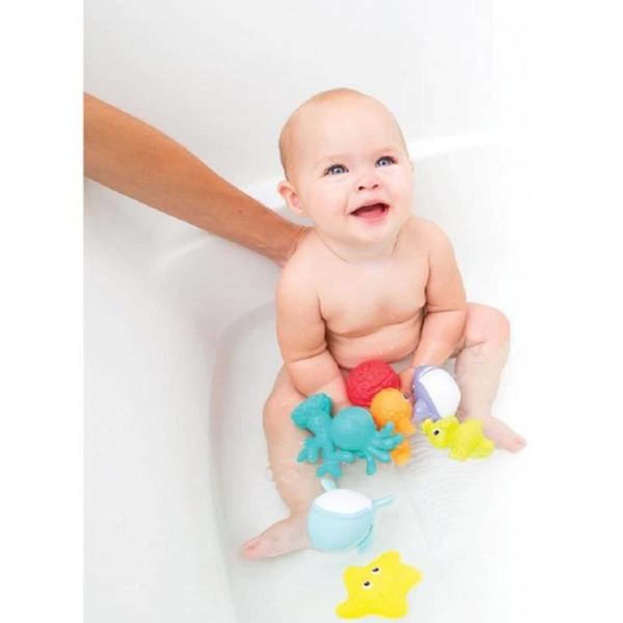 Voir la diapositive 3 : INFANTINO Set Arroseurs 8 pcs - INFANTINO - Découvrez la richesse de l'océan - Enfant