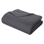 Voir la diapositive 3 : ATMOSPHERA Dessus de lit avec 2 taies d'oreillers tressés en polyester