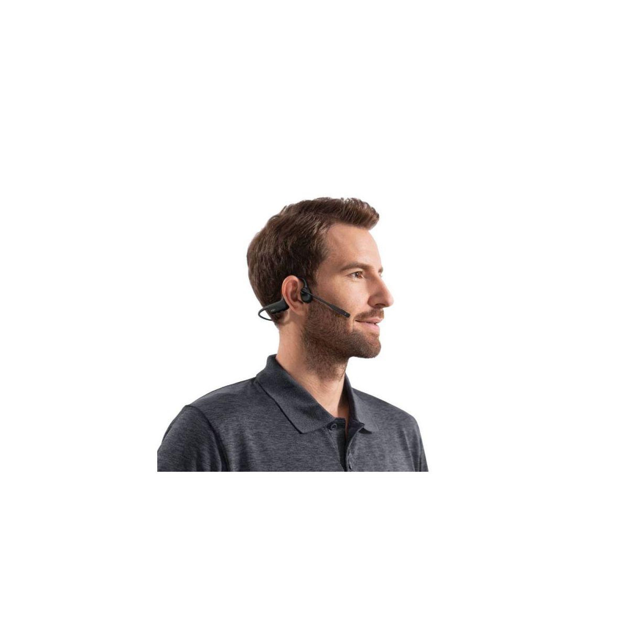 Voir la diapositive 5 : SHOKZ Micro-casque OpenComm2 - Noir