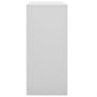 Voir la diapositive 4 : VIDAXL Armoire de bureau porte coulissante Gris clair 90x40x90cm Acier