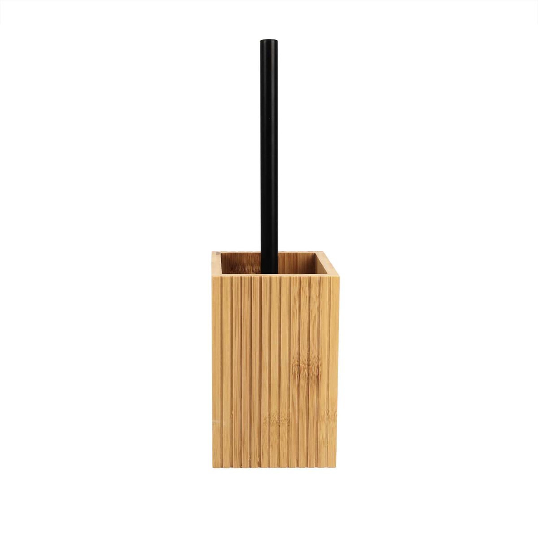 Douceur d'Intérieur Brosse wc en bambou  hanoi  34cm naturel