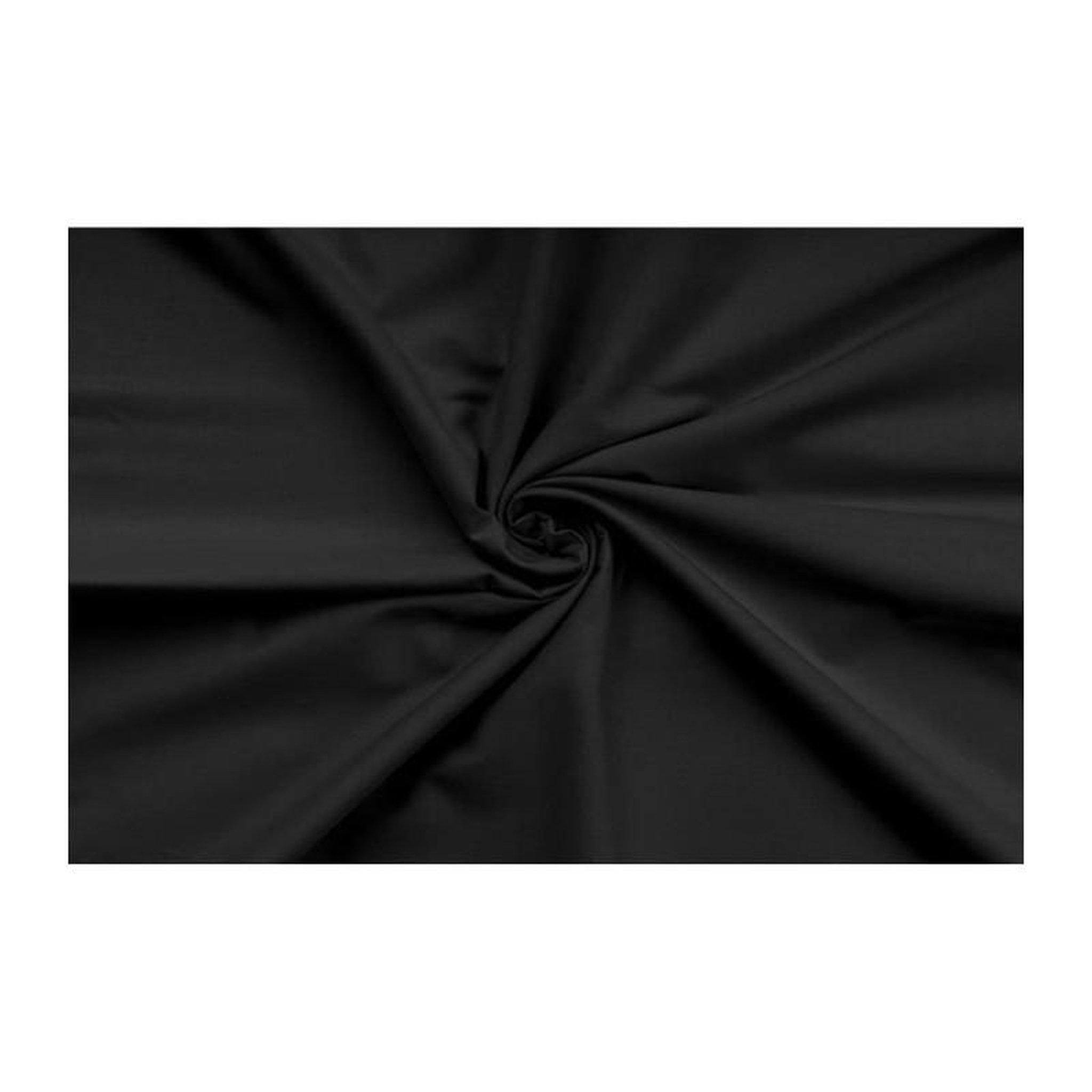 Voir la diapositive 4 : GENERIQUE Parure de lit - 1 housse de couette 220 x 240 cm + 2 taies d'oreiller 60 x 60 cm - 100% coton renforcé - Noir