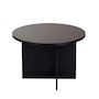 Voir la diapositive 1 : Habitat et Jardin Table basse en bois  Soleil  - 90 x 90 x 40 cm - Bois Noir