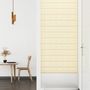 Voir la diapositive 4 : VIDAXL Panneaux muraux 12 pcs Creme 90x15 cm Similicuir 1,62 m^2