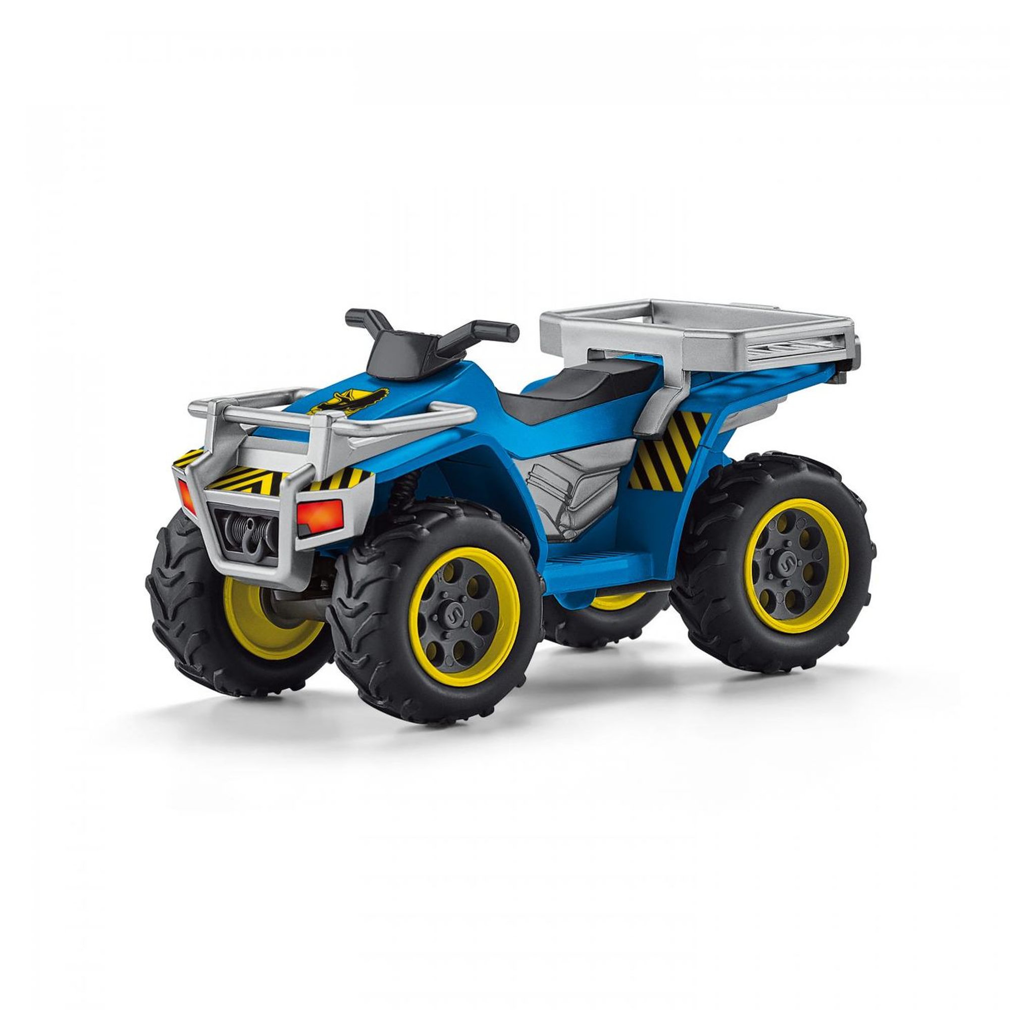 Voir la diapositive 3 : Schleich Fuite sur quad face au vélociraptor Dinosaurs