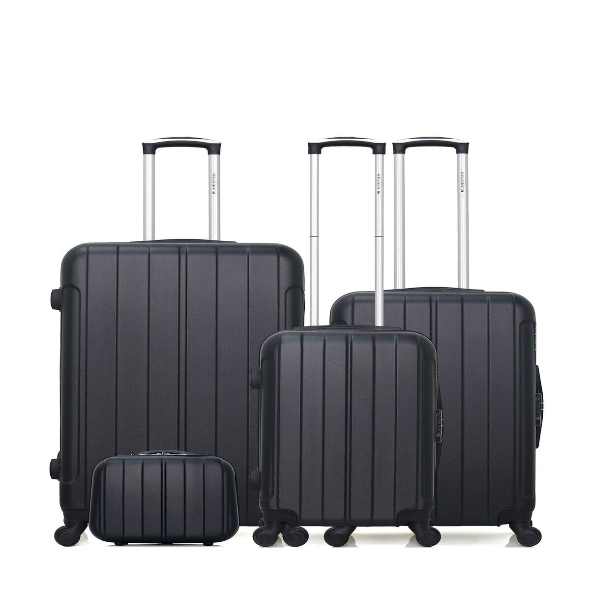 BLUESTAR BLUESTAR - Set de 4 Valises NAPOLI-C 75 cm 4 Roues