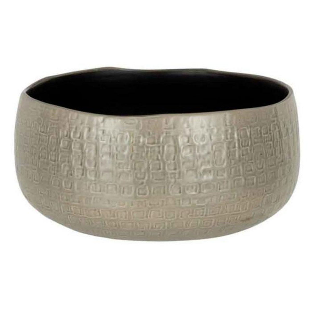 Paris Prix Cache-Pot en Céramique  Yuella  33cm Gris Clair