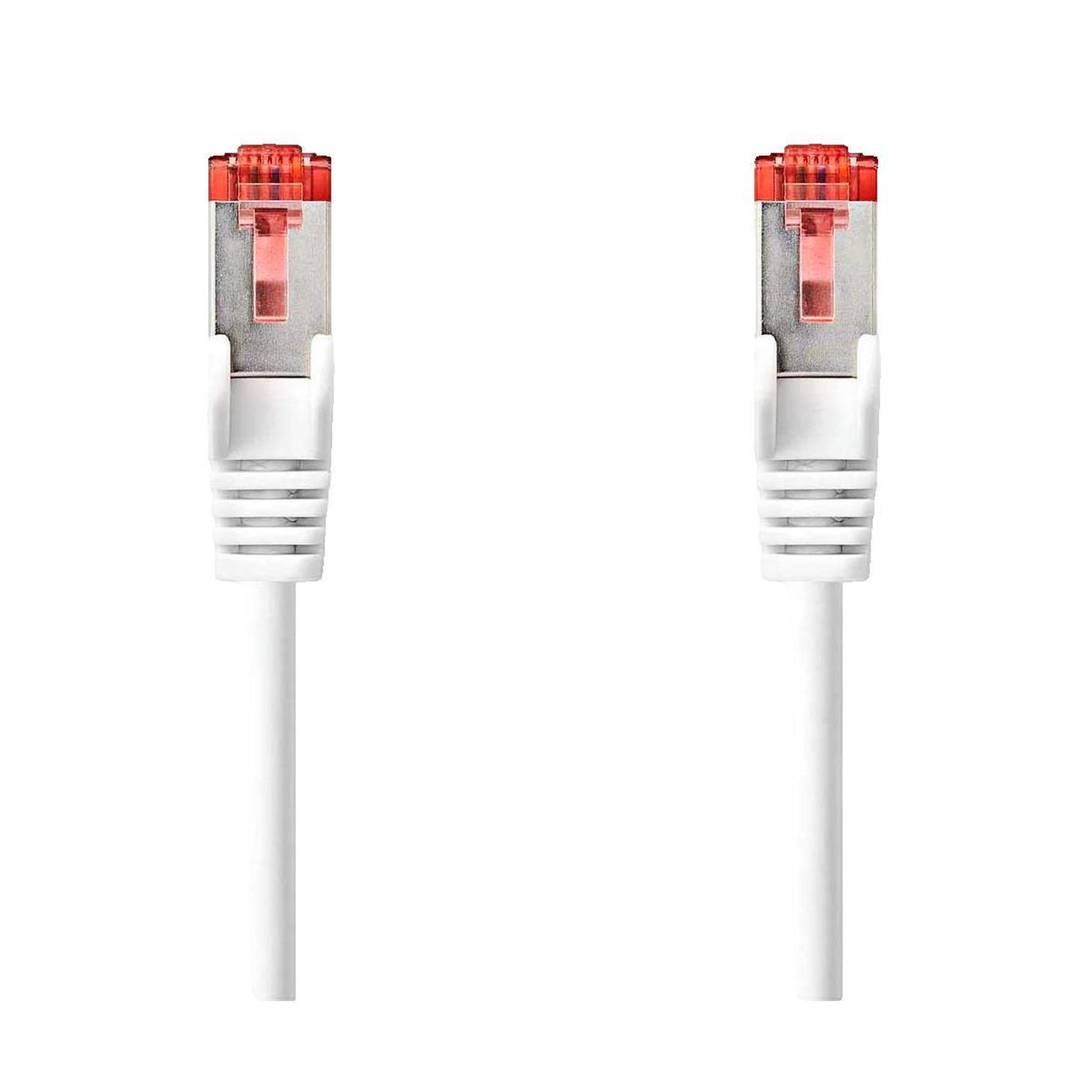 NEDIS Câble réseau Nedis CCGP85221WT10 blanc 1 m CAT 6 S/FTP
