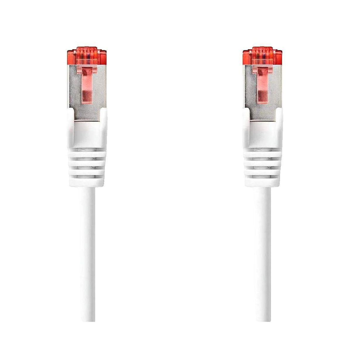 NEDIS Câble réseau Nedis CCGP85221WT10 blanc 1 m CAT 6 S/FTP