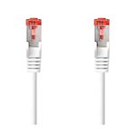 NEDIS Câble réseau Nedis CCGP85221WT10 blanc 1 m CAT 6 S/FTP