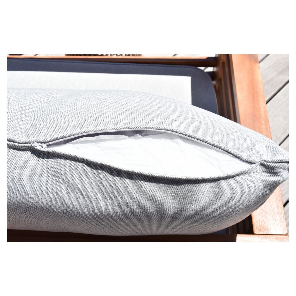 Givex Salon bas de jardin - 4 places - Bois - COPENHAGUE