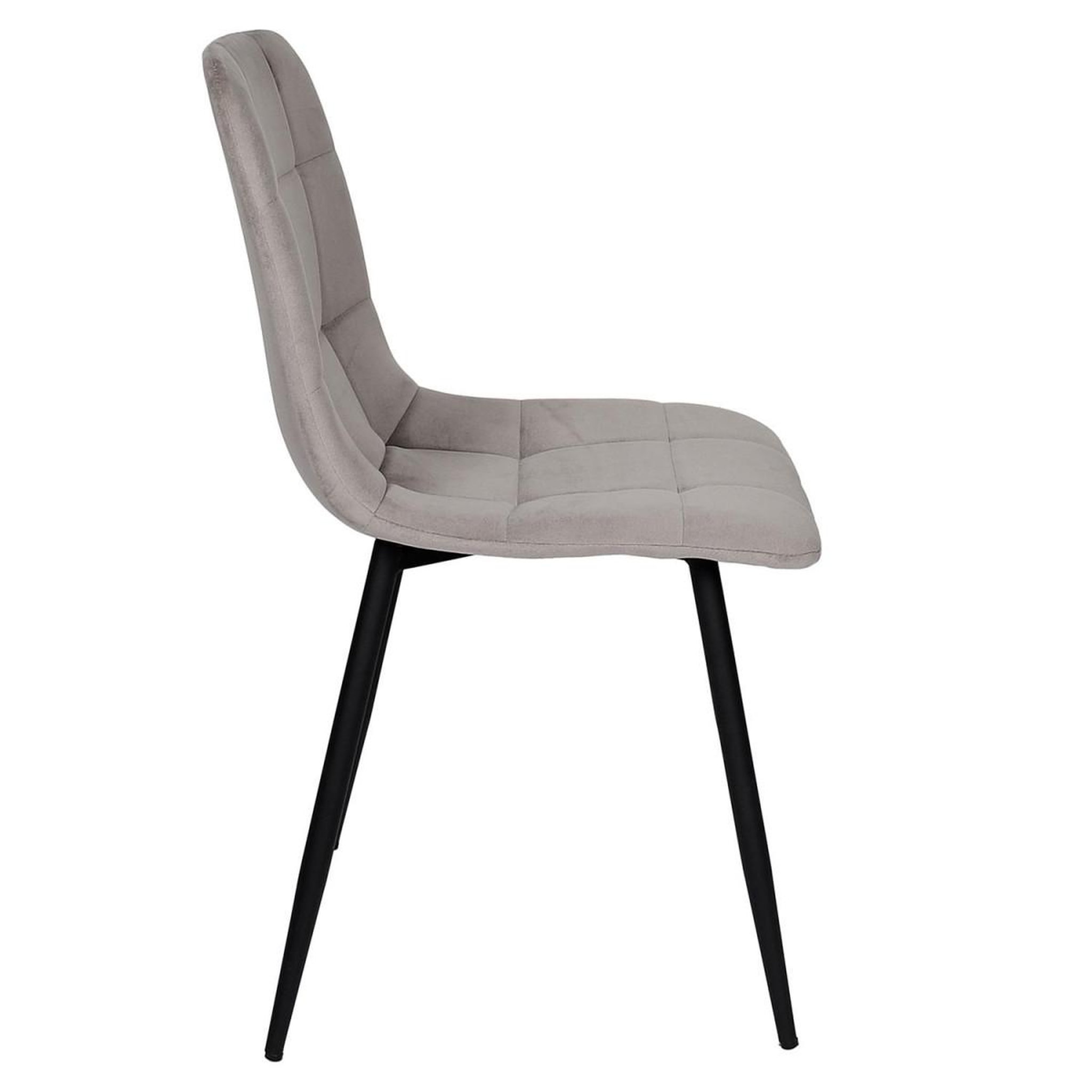 Voir la diapositive 4 : The Home Deco Factory Lot de 4 chaises  mateo  88cm taupe