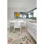 Lorena Canals Tapis coton lavable plantes et fleurs - 170 x 240 cm