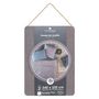 Voir la diapositive 3 : ATMOSPHERA Housse de couette 2 places Morning Sunshine 100% Lin