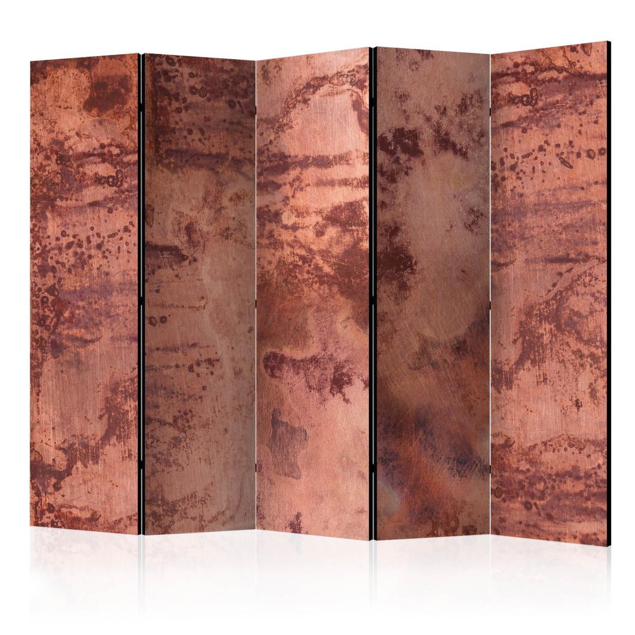Voir la diapositive 1 : Paris Prix Paravent 5 volets  red metal sheet  172x225cm