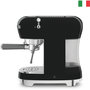 Voir la diapositive 2 : SMEG Machine à expresso ECF02BLEU