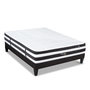 Voir la diapositive 1 : BELLECOUR BELLECOUR LITERIE | Ensemble FONTAINEBLEAU | Matelas Ressorts ensachés + Sommier Bois