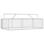 Voir la diapositive 4 : VIDAXL Chenil exterieur avec toit 400x200x150 cm