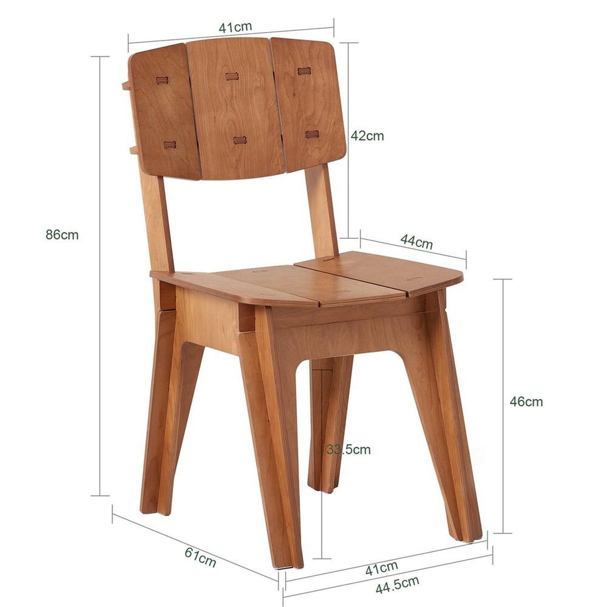 Voir la diapositive 3 : SOBUY SoBuy - Chaise De Salle À Manger à structure assemblée par tenons et mortaises - Moderne - HFST01