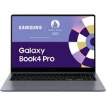 samsung ordinateur portable galaxy book4 pro 16 u7 16go 512go argent